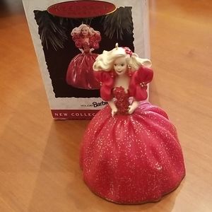 1993 Hallmark Holiday Barbie Ornament